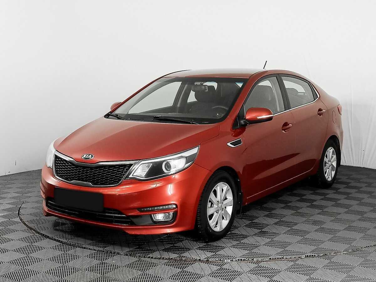 Kia Rio с пробегом — 2016 год. Посмотреть фото